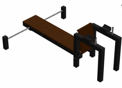 Combiné Abdo horizontal et chaise - Espace Renard fabricant et installateur - Réf : C-9797PR_0