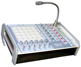 Console de reportage GEM606 - Matrice 6x6 mixable avec Total Recall pour monitoring radio_0