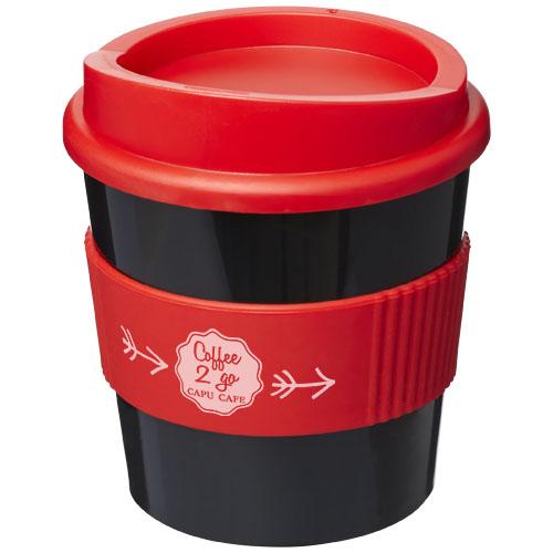 Gobelet Americano Primo 250 ml avec bandeau antidérapant - isotherme, plastique PP et silicone_0