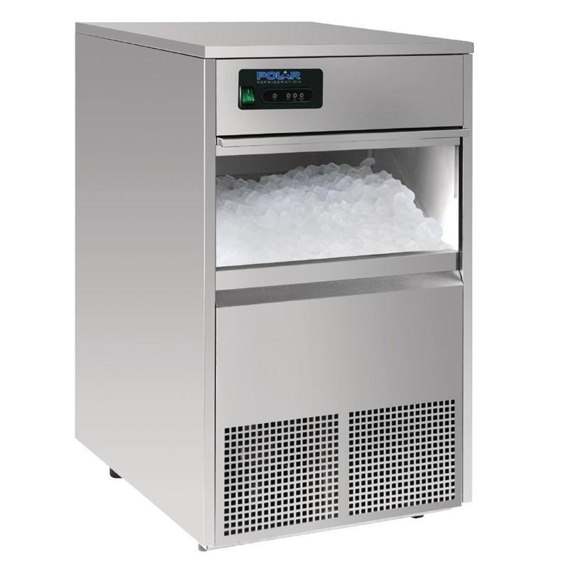 Machine à glaçons ronds - 50kg/24h - Capacité 10kg - GL192_0