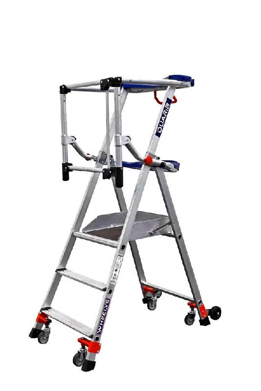 Plateforme individuelle roulante hauteur fixe WHEELYS 3 marches - DUARIB - 611903_0