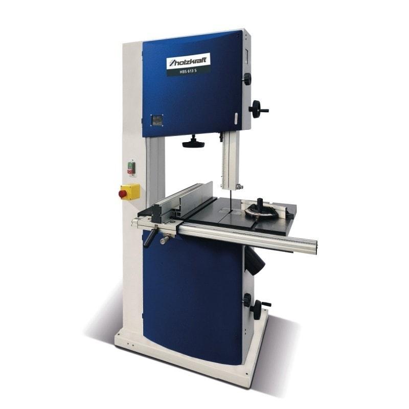 Scie à ruban verticale Holzkraft HBS 613 S - Machine professionnelle robuste avec accessoires inclus_0