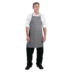 Tablier bavette Chef Works gris - gris B192_0