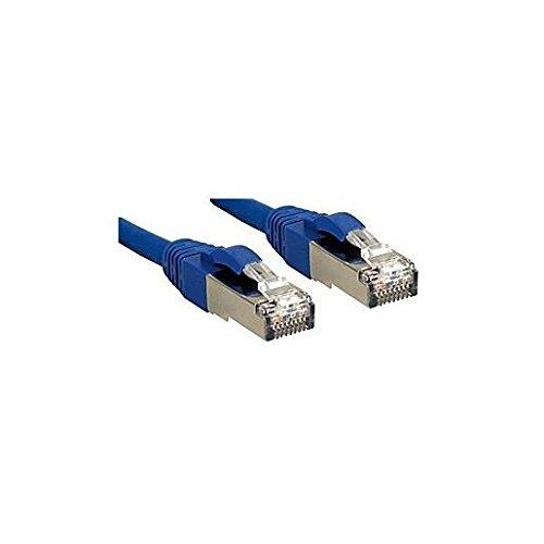 Câble réseau Cat. 6A S/FTP LSOH - 0,3m - Bleu - Lindy 47145_0