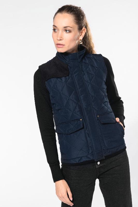 Bodywarmer matelassé femme - Réf: K6125 - Kariban - Polyester pongé et taffetas_0