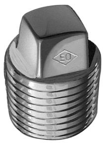 Bouchon mâle sans collet à visser en fonte malléable noire - réf. : Fig291 - Étanchéité 7 bars - Normes NF EN 10242 et NF EN 10226-1_0