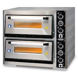 Four à Pizza Electrique avec Eclairage 2 x 6 Pizzas Ø 30 cm - Combisteel - 0641094275662_0