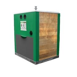 Conteneur aérien d'apport volontaire 4m3 kinshofer acier roméo - VERT - vert 0727156534783_0