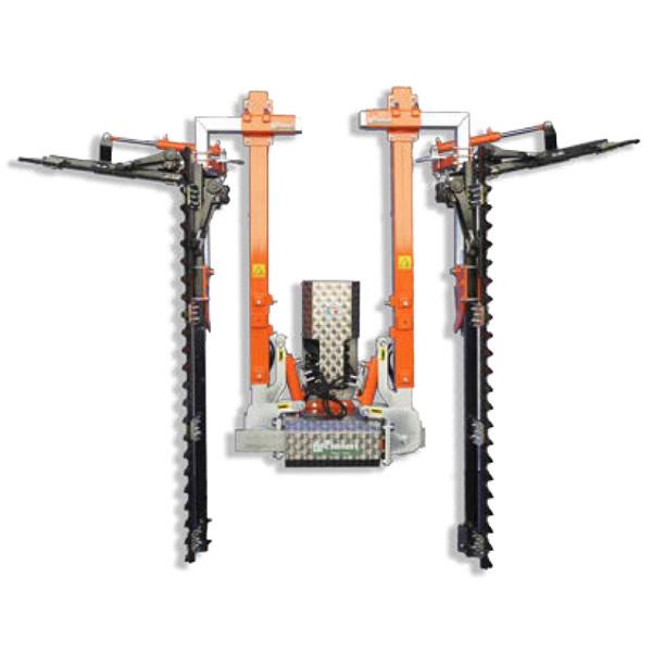 Double écimeuse avec barres bilames - CRL VISION-2 L - visibilité améliorée et ajustement hydraulique_0
