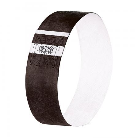 Amazy Bracelets d‘identification | numérotés – Bracelets de sécurité imprimables pour contrôler l’accès aux événements et soirées Lot de 500 Rouge 