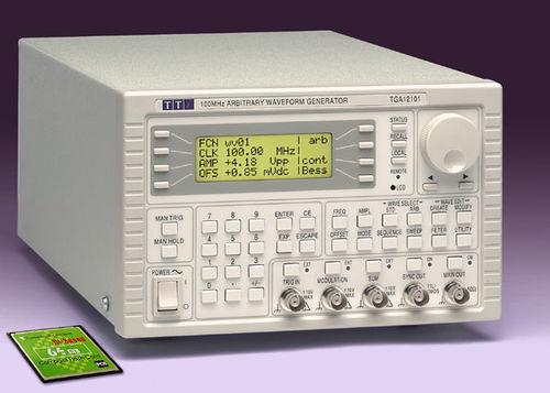 Générateur arbitraire 1voie, 40mhz, 100méch/s, cartes mémoires (500 signaux max par c - TTITGA12101_0