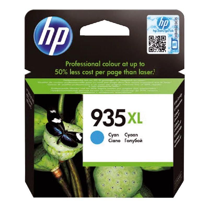 HEWLETT PACKARD CARTOUCHE D'ENCRE 935XL (C2P24AE) - GRANDE CAPACITÉ - COULEUR: CYAN