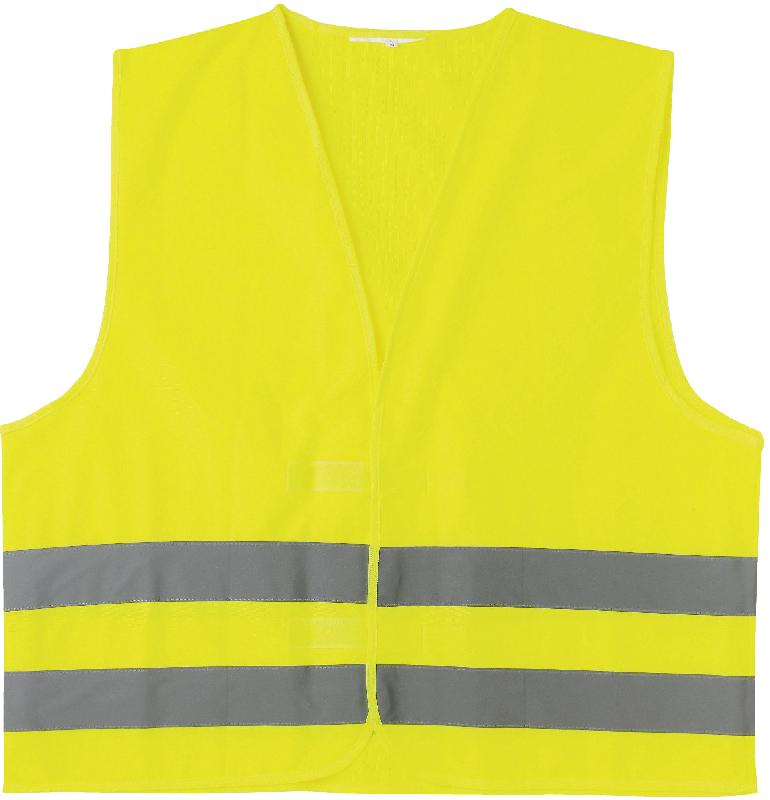 Gilet De Sécurité Haute Visibilité Cityguard Noir + Bâtiment