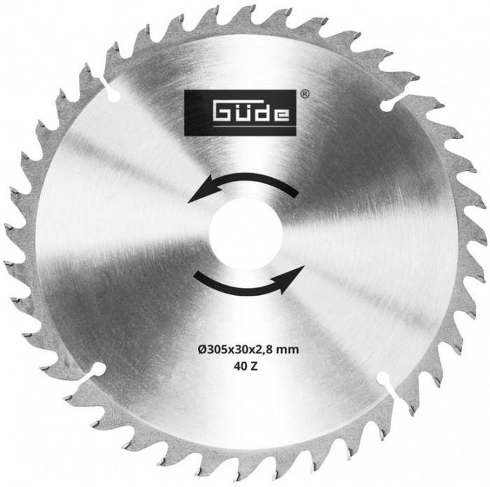 Lame de scie carbure 305 x 30 mm / 40 dents pour scie à onglet g55259_0