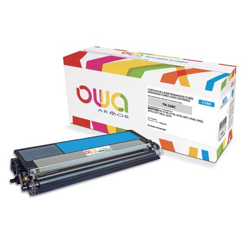OWA toner compatible pour Brother TN-328C cyan - haute capacité - 6000 pages_0