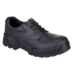 Portwest - Chaussures de sécurité basses en croute de cuir DERBY Steelite S1P Noir Taille 35 - 35 noir matière synthétique 5036108203390_0