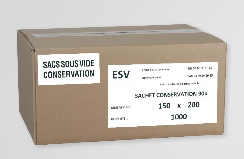 Sachet  sous vide 90μ conservation 150 x 200_0