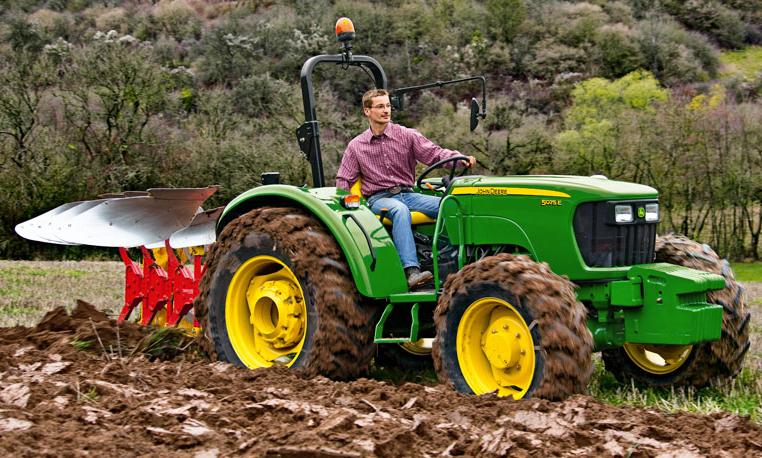 Tracteur à 2 roues motrices