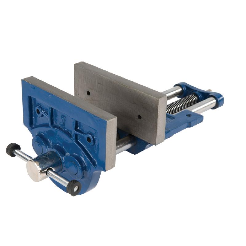 Étau d'ébéniste 9,5 kg - 150 mm - Silverline 282530 en fonte résistante avec glissières en acier de précision_0
