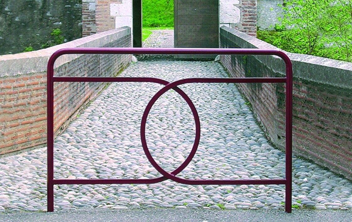 Barrière LE NÔTRE - Serem - tube acier - longueur 150 cm - hauteur 100 cm - peinture époxy antirouille_0