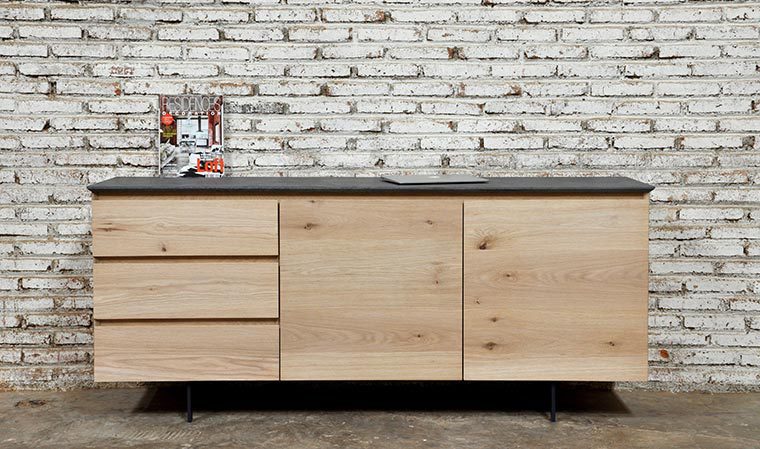 Buffet en chêne massif contemporain - mitra_0