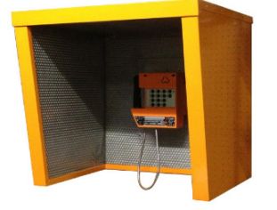 Cabine acoustique en polyester - Réduction sonore jusqu'à 25 dB - Existe en version résine - 10 dB_0