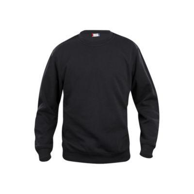 CLIQUE Sweat basic col rd Noir 3XL_0