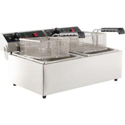 Friteuse posable électrique 2x6 litres - Combisteel - COM-7455.1008_0