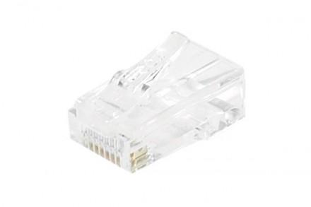 Connecteur RJ45 8/8 blindé et non blindé CAT.6 - 50 microns - Garantie 1 an_0