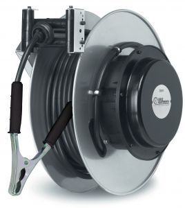 Enrouleur électrique à rappel automatique à ressort - S8H01 - 32m câble 1x16 mm² - Usage industriel IP65_0