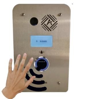 Interphone sans contact video sip - protection covid19_0