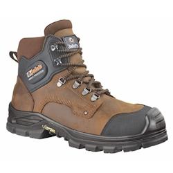 Jallatte - Chaussures de sécurité hautes marron et noire JALIROK SAS S3 CI HI AN HRO SRC Marron / Noir Taille 44 - 44 marron matière synthétique 3_0