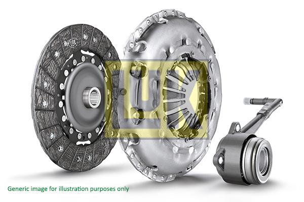Kit d'embrayage LUK 624325434 - neuf et d'origine_0