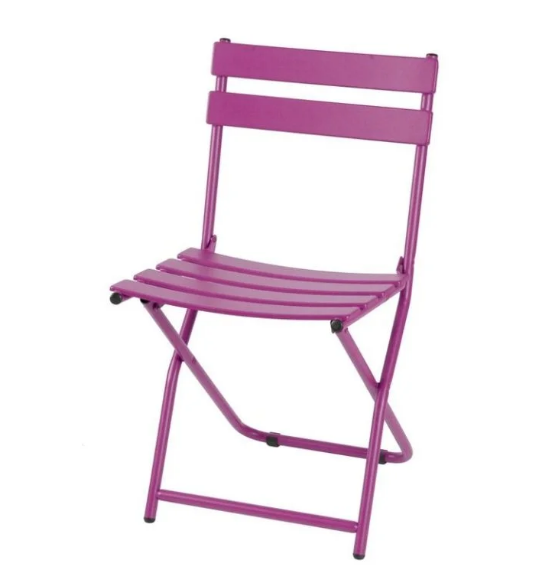 Lot de 20 chaises pliantes avec piétement en acier - Square_0