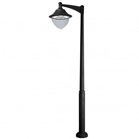 Luminaire extérieur Gunther-60 DOPO - IP65 - E27 - 70W - noir - classe énergétique A+/A_0