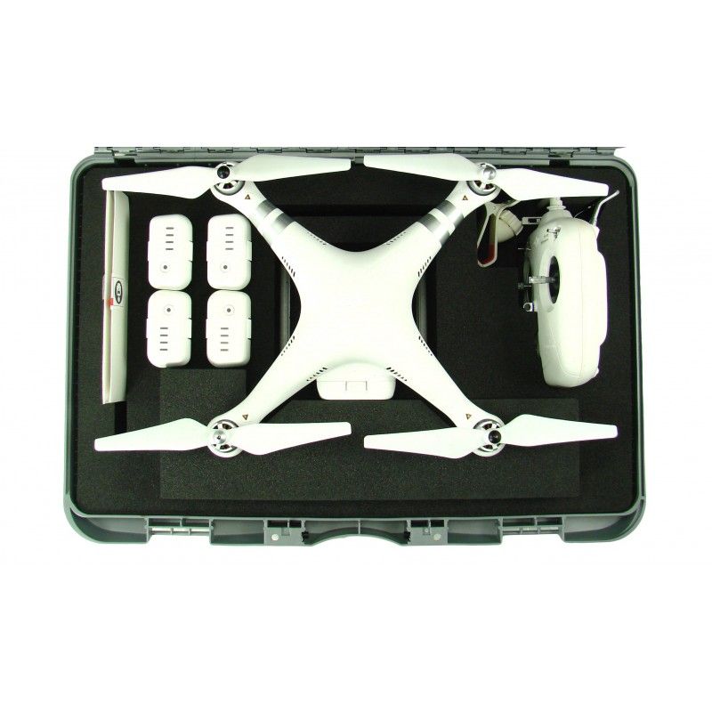 Phantom 3 standard - malette de rangement pour drone - caltech  - mallette plastique - vg-p3s_0