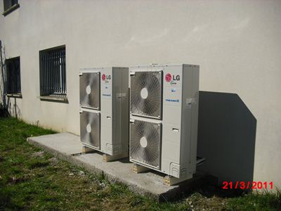 Pompe à chaleur air/eau THERMA V - chauffage et eau chaude sanitaire - Gamme 9-16 kW - Monophasé et Triphasé_0