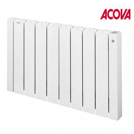 Radiateur électrique décoratif horizontal - 1500 W - blanc - Tesi