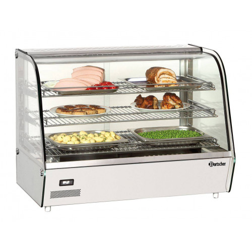 VITRINE CHAUFFANTE PROFESSIONNELLE BARTSCHER DELI PLUS II 160 L