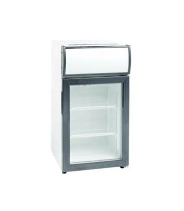 Vitrine réfrigérée positive - Counter top FS75 CP - blanche avec froid ventilé et caisson personnalisable_0