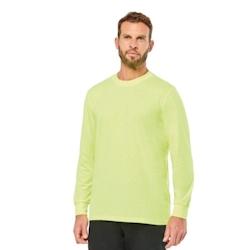 WK Designed To Work WK - Tee-shirt écoresponsable manches longues mixte Jaune Taille 2XL - XXL 3663938323701_0