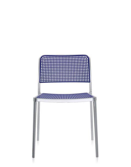 Chaise de restaurant Audrey - Lissoni - Aluminium et plastique - Disponible en plusieurs couleurs et versions_0