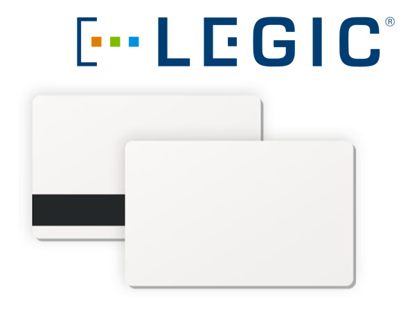 Badge d'accès LEGIC - type MIM 256 et MIM 1024 - avec option piste magnétique - pour accès site et proximité RFID_0