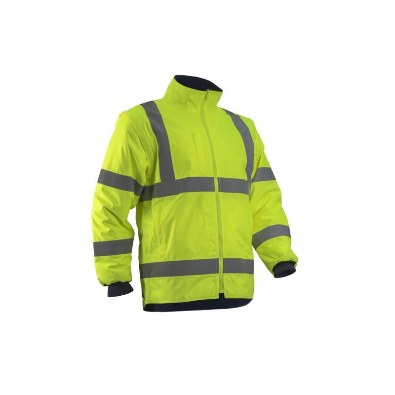 Blouson HV Kazan - manches amovibles - Réf. 5KAJ1 - polyester enduit polyuréthane - doublure polaire_0