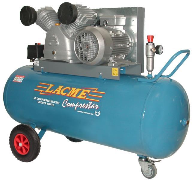 Compresseur 200 litres lacmé : comprestar 40v200t - 303034_0