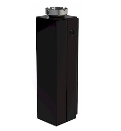Cubopole - Famille Cendrier avec Style - Bammens - Colonne Murale de 50 cm_0