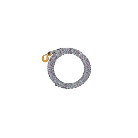 Elingue câble Galva D6mm antigiratoire 1 CROC STD Référence_0