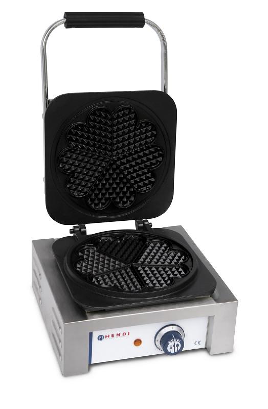 Gaufrier électrique 'Cœur' - 212134 - 2200W - 230V - HENDI Food Service Equipment_0