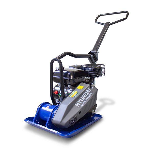 Hcomp100 - Plaque vibrante Hyundai Power Products - Builder - 97 cm³ - 3 HP - Vitesse 0-20 m/min - Compactage 12 cm_0
