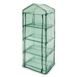Helloshop26 - Serre de jardin métal  70 x 160 x 50 cm jardinage plante plastique 1613004 - 3000322790549_0